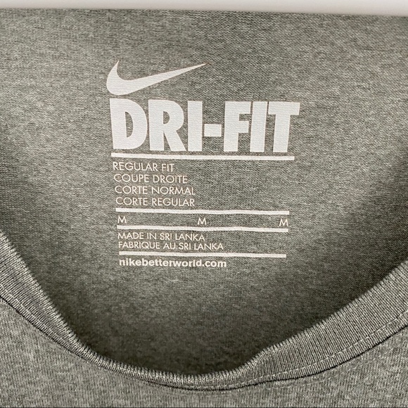Nike Dri-fit grey tank - Picture 6 of 6